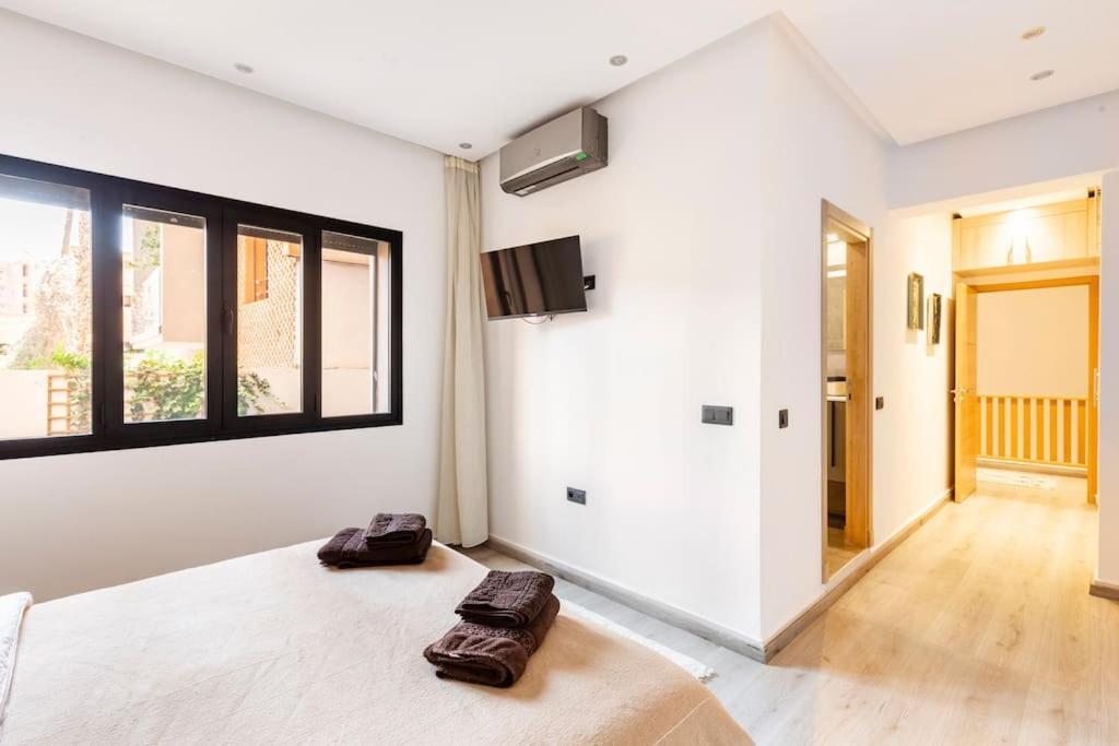 Loft Duplex Familial 200M2 Neuf - Centre Gueliz Lägenhet Marrakesh Exteriör bild