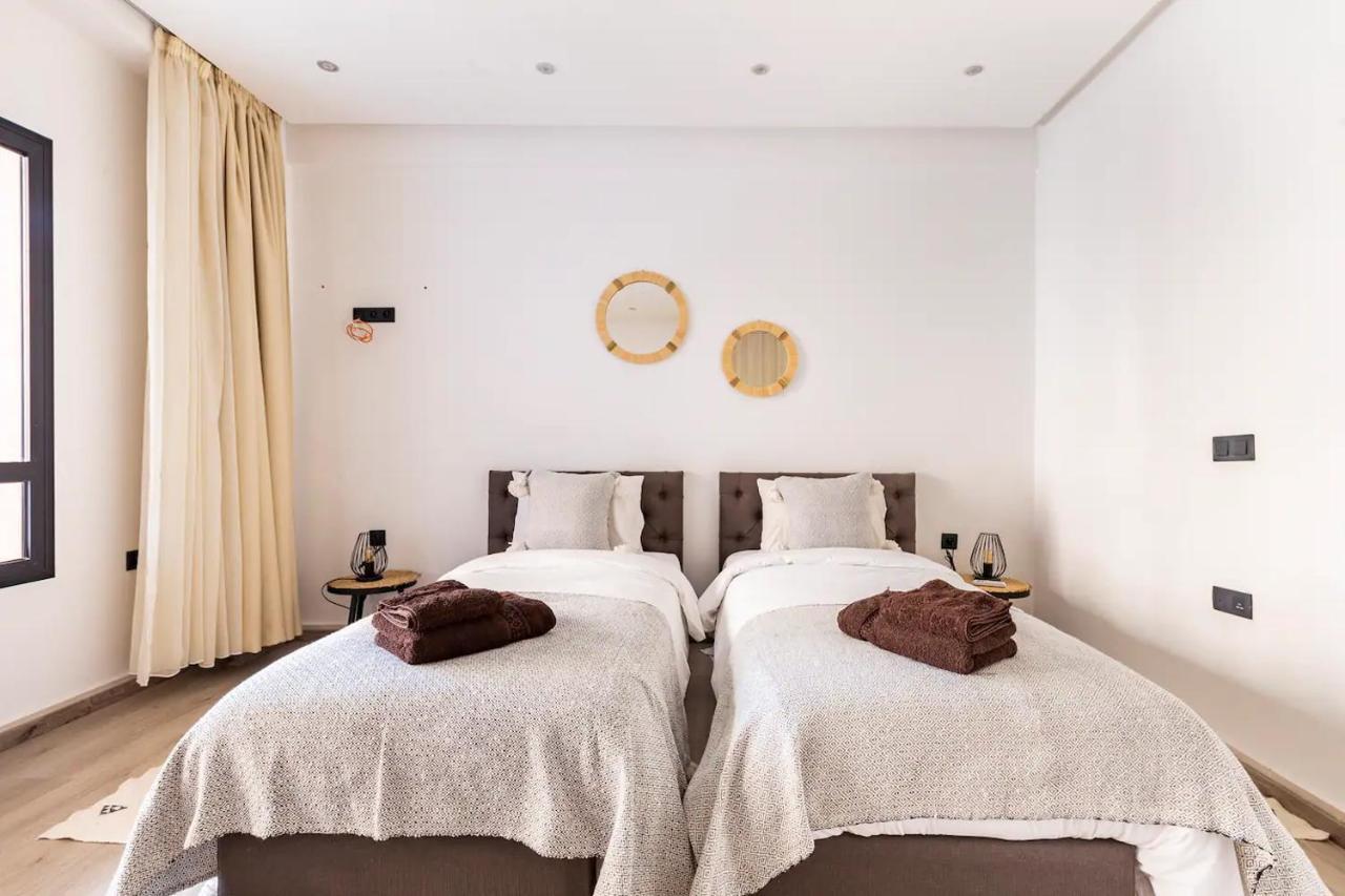 Loft Duplex Familial 200M2 Neuf - Centre Gueliz Lägenhet Marrakesh Exteriör bild